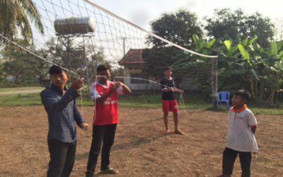 Let’s build volleyball court!