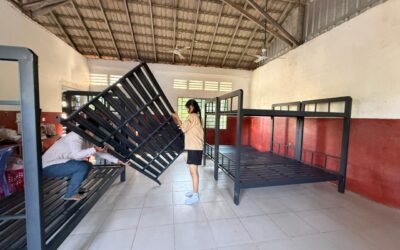 Bunk Beds for Sunshine School in Siem Reap